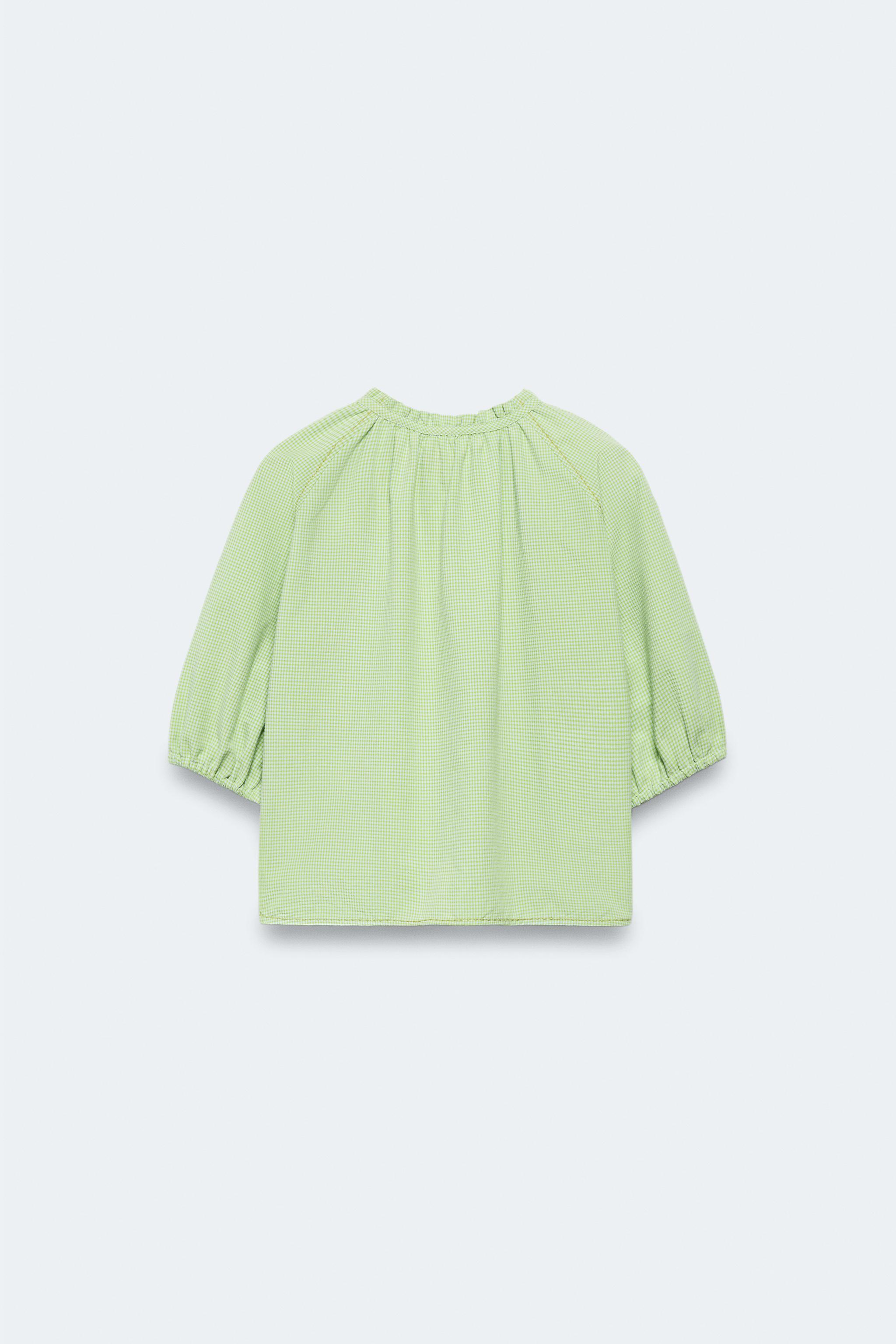 2-14 ANS/ BLOUSE CARREAUX VICHY ÉDITION LIMITÉE